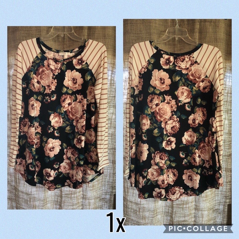 Floral Stripes